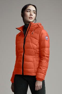 Chamarras Canada Goose Mujer México - Abbott Chaqueta De Plumas Naranjas ED9561408